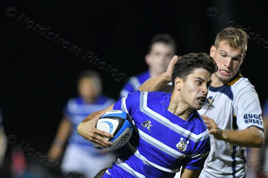 Wheaton Men\'s Rugby vs Mass Maritime.  Photo by Keith Nordstrom